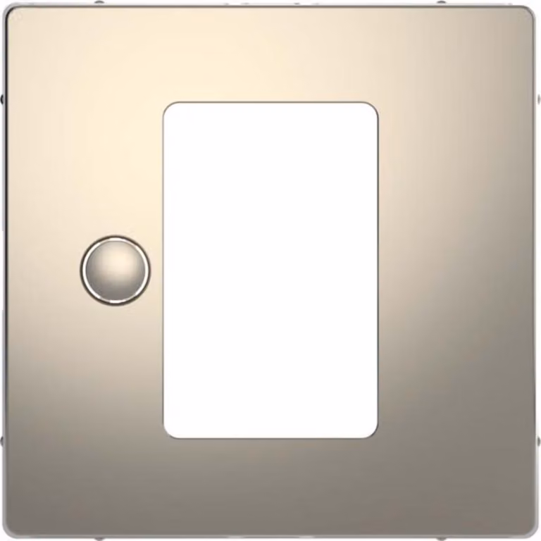 MERTEN MEG5775-6050 Piastra centrale in nichel metallizzato, System Design