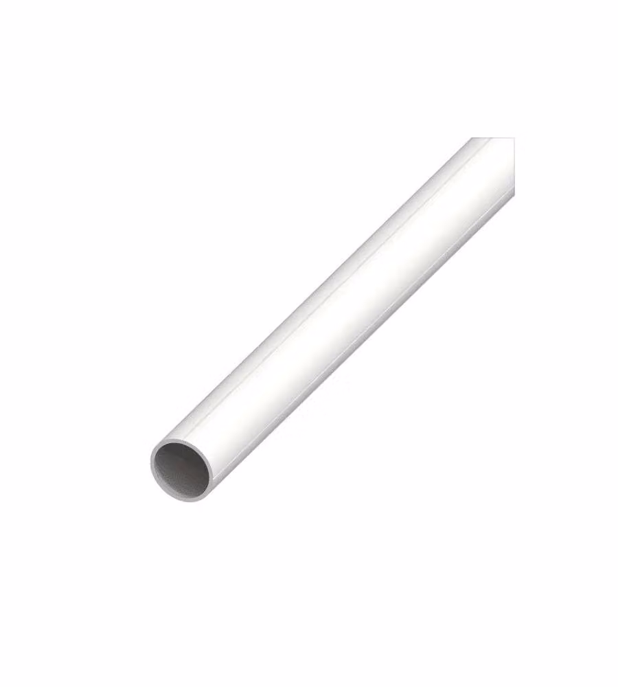 Alfer Tubi tondo PVC rigido bianco D.11,5mm spessore 1,5mm lunghezza 1m