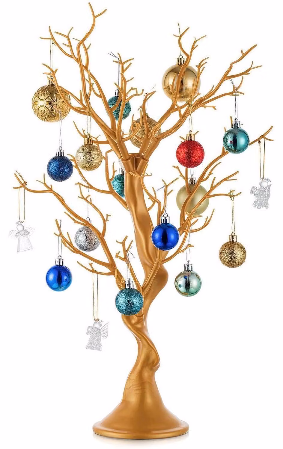 Albero di Natale artificiale Manzanita, altezza 58 cm, albero decorativo a forma di ramo