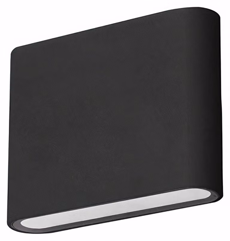Lampada da esterno LED C4 Slim - 5W, luce calda, 268 lm, grado di protezione IP54, colore nero