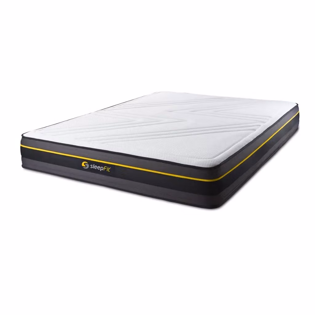 Materasso matrimoniale Sleepfit ACTIVE in memory foam bianco L/P/H: 180 x 200 x 24 cm – 2