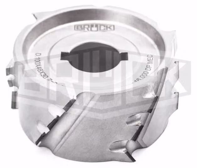 Fresa a ponte DP 100 x 48 (40,6) x 30 mm Z3+3 destra | 109603DP
