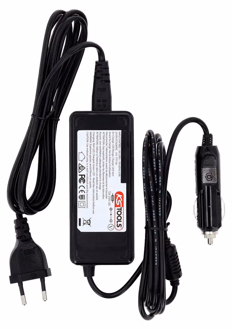 KS Tools Caricabatterie per batterie booster 550.1820 e 550.1825