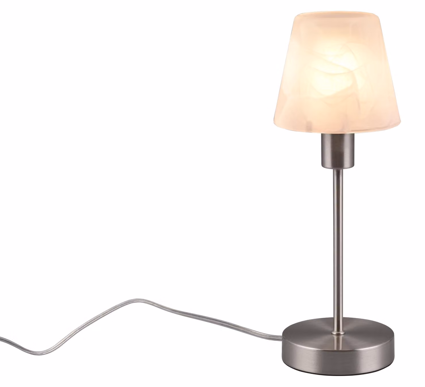 LUIS II lampada da tavolo argento Trio 595700107