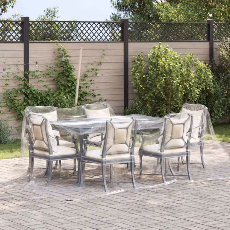 Copertura per piante vidaXL in PVC trasparente per protezione invernale, 3 x 4 m