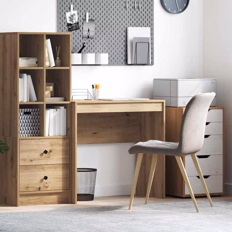 Maison Exclusive - Scrivania in rovere artigianale 80 x 40 x 76 cm