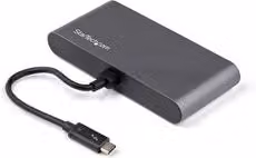 Hub 3 in 1 Mini Dock Thunderbolt 3 Startech.Com Grigio TB3DKM2HDL