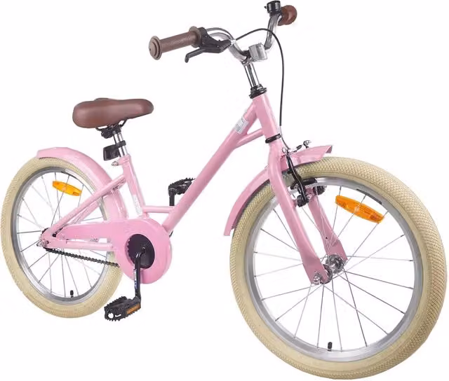 Bicicletta per bambini DESIGN IN da 18 pollici, colore rosa