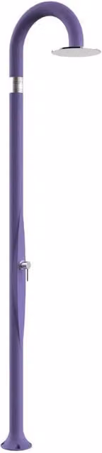 Doccia Tradizionale In Resina Funny Yin Con Miscelatore Colore Viola Cv-T305/4005