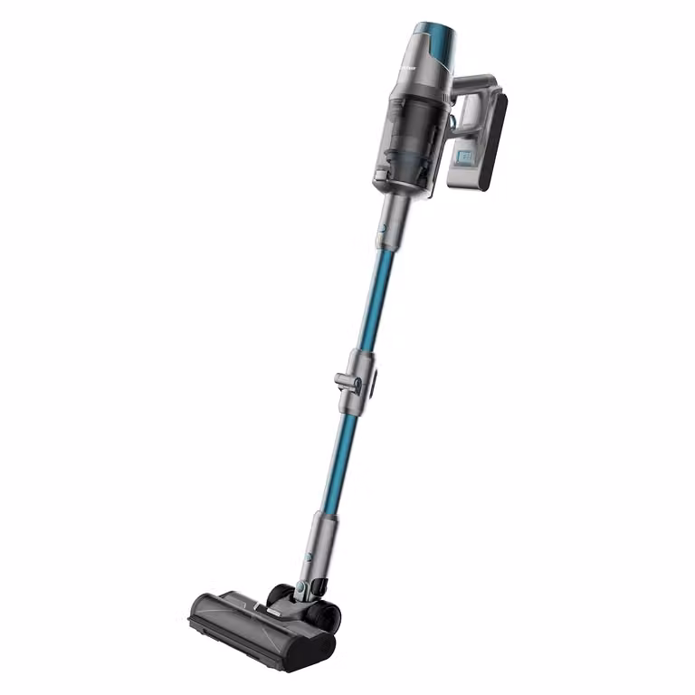 DICTROLUX Aspirapolvere senza fili ciclonica Nimbos RS20 da 650 Watt, colore blu, con filtro HEPA lavabile e turbo brush