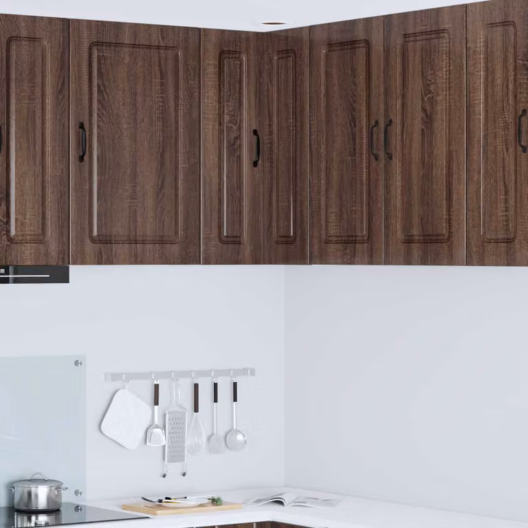 vidaXL Mobile Pannello Lavastoviglie Kalmar Rovere Marrone L: 57 cm, P: 57 cm, H: 80 cm