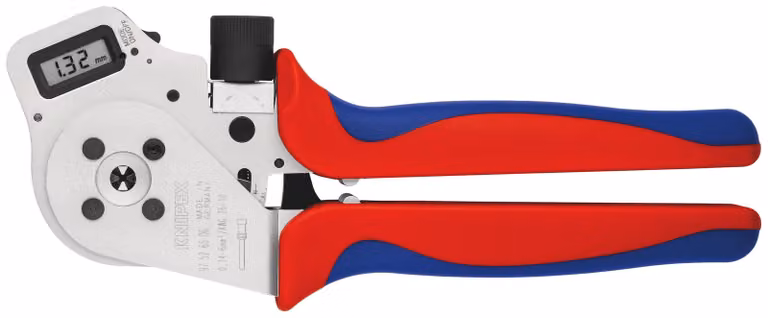KNIPEX 97 52 65 DG Pinza a quattro punte per contatti torniti con manicotti multicomponente cromati 250 mm