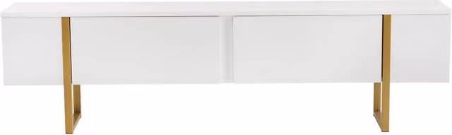 Mobile TV in legno "Serenity" - 180 x 29 x 50 cm - Bianco
