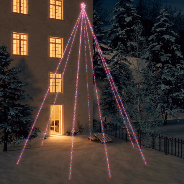 Maison Exclusive - Luci per Albero di Natale Interni Esterni 1300 LED Colorati 8 m