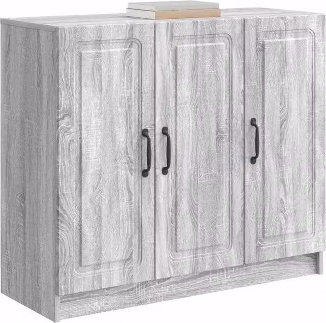 Credenza | Madia | Buffet da pranzo | Armadio da pranzo Grigio Sonoma 89 x 34,5 x 77 cm Legno ingegnerizzato