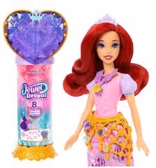 Bambola Disney Princess Ariel Jewel Reveal Mattel Multicolore 30 cm