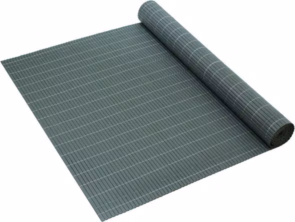 [Stuoia per la privacy in PVC (200x300cm) (grigio) Schermo per la privacy / frangivento / recinzione del giardino / recinzione del balcone / recinzione