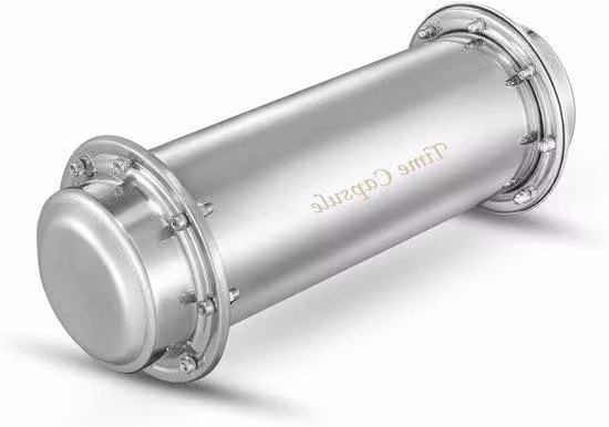 Contenitore impermeabile - Preservare il futuro - Acciaio inossidabile - 259 cm - Argento