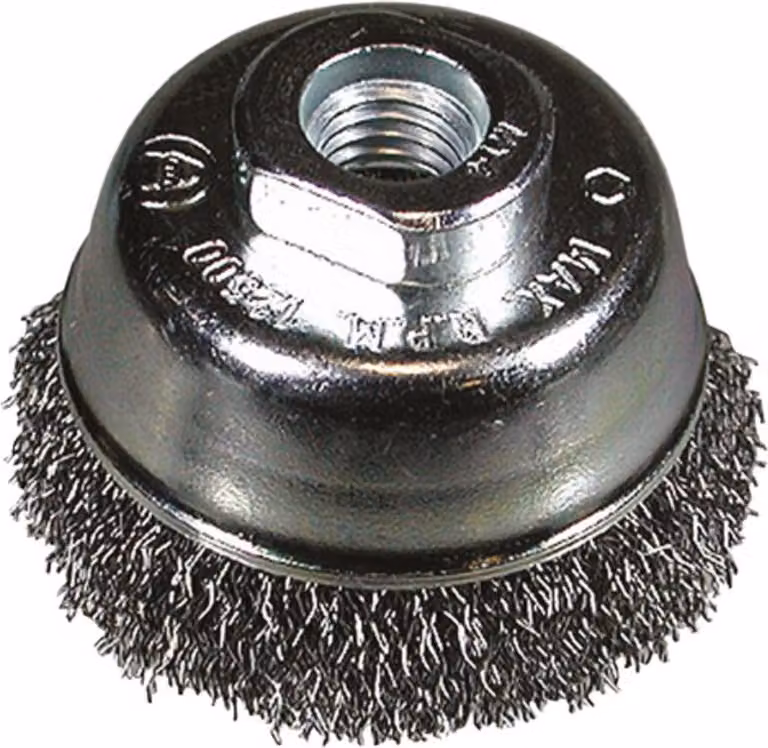 Spazzola Hitachi Ø 75 mm M14 Spazzola a tazza con filo metallico, 751312