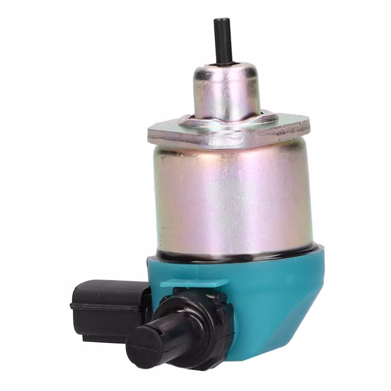 Solenoide di chiusura del carburante, valvola solenoide di chiusura del carburante, valvola solenoide di arresto, valvola solenoide elettrica, valvola solenoide a 12 V, solenoide di spegnimento, accessori per escavatori