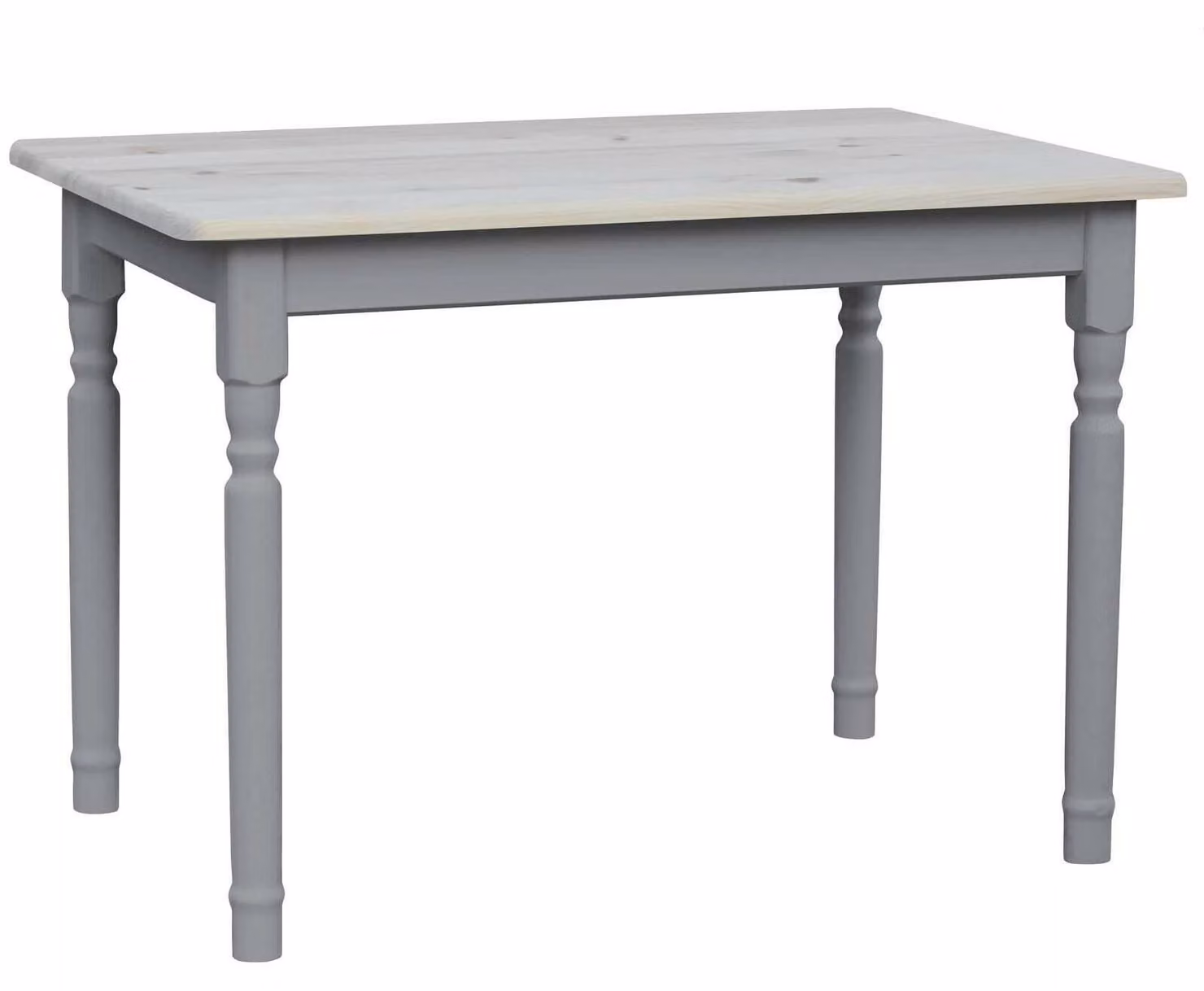 Tavolo in legno di pino non trattato, dimensioni 50 x 70 cm