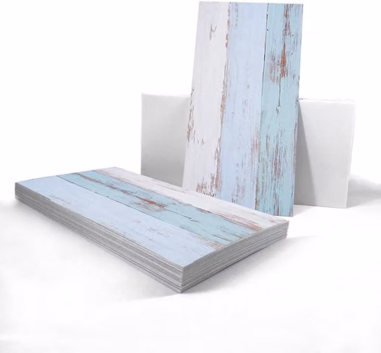 Adesivi per pavimenti, tipo piastrelle - Antiscivolo - Autoadesivi - In PVC - Adatti per cucina/bagno