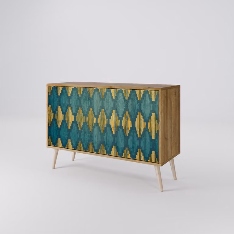 Cassettiera Spacerebels a 2 ante - credenza cassettiera - credenza alta - mobile guardaroba - soggiorno camera da letto - 57,5×111×42 (HxLxP)