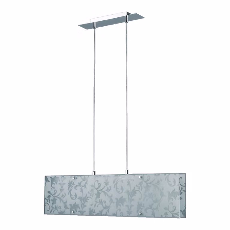 Lampada a sospensione AMAZON 4xGU10/9W, cromo L: 700, H: 1000, attacco GU10, dimmerabile