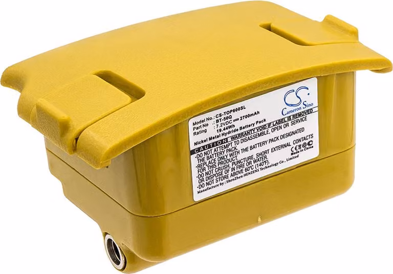 TECHTEK Batteria compatibile con [Topcon] GTS-600, GTS-601, GTS-602, GTS-605 sostituisce BT-50Q