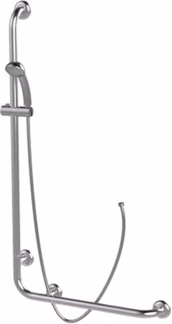 Goman maniglia angolare e laterale inox lucido