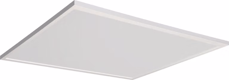 LEDVANCE Planon Plus plafoniera bianca con tecnologia LED avanzata, 36 W, forma quadrata (600 x 600 mm), colore della luce bianco caldo a 3000 K, alloggiamento in alluminio, diffusore in PMMA satinato
