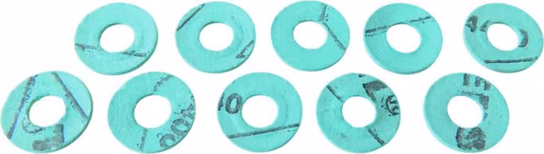 100 guarnizioni piatte Klingersil C-4400, 1 mm, 1/4 di pollice