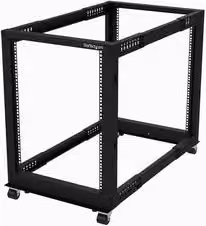Armadio rack a telaio aperto Startech.Com 15U colore nero 4POSTRACK15U