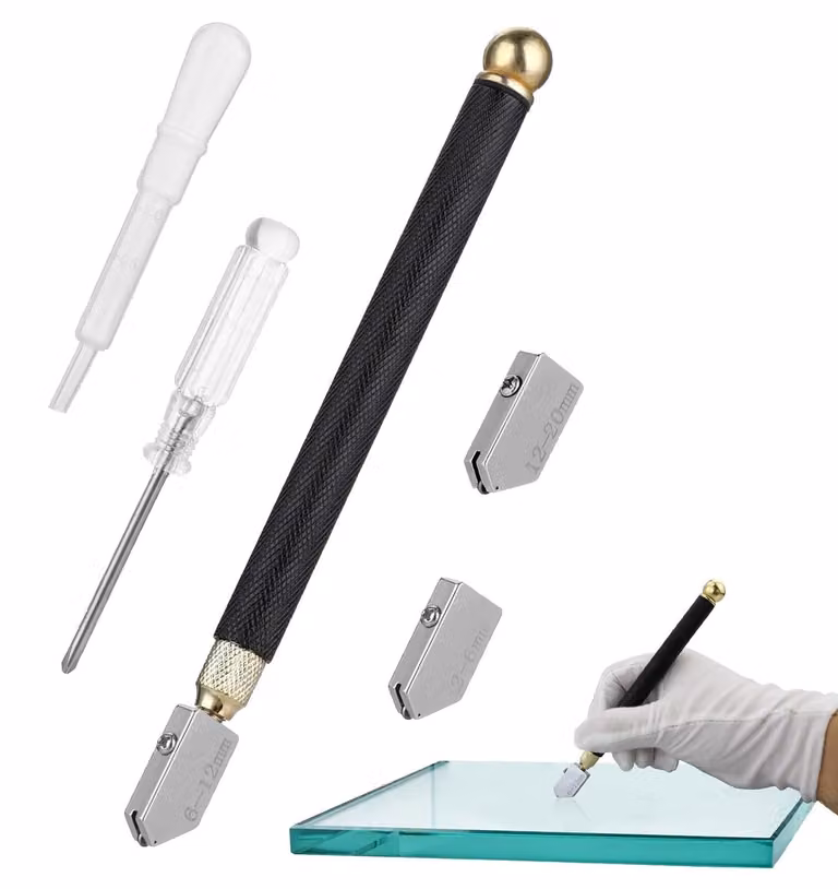 Tagliavetro, da 2 mm a 20 mm, versione migliorata con sistema automatico di lubrificazione