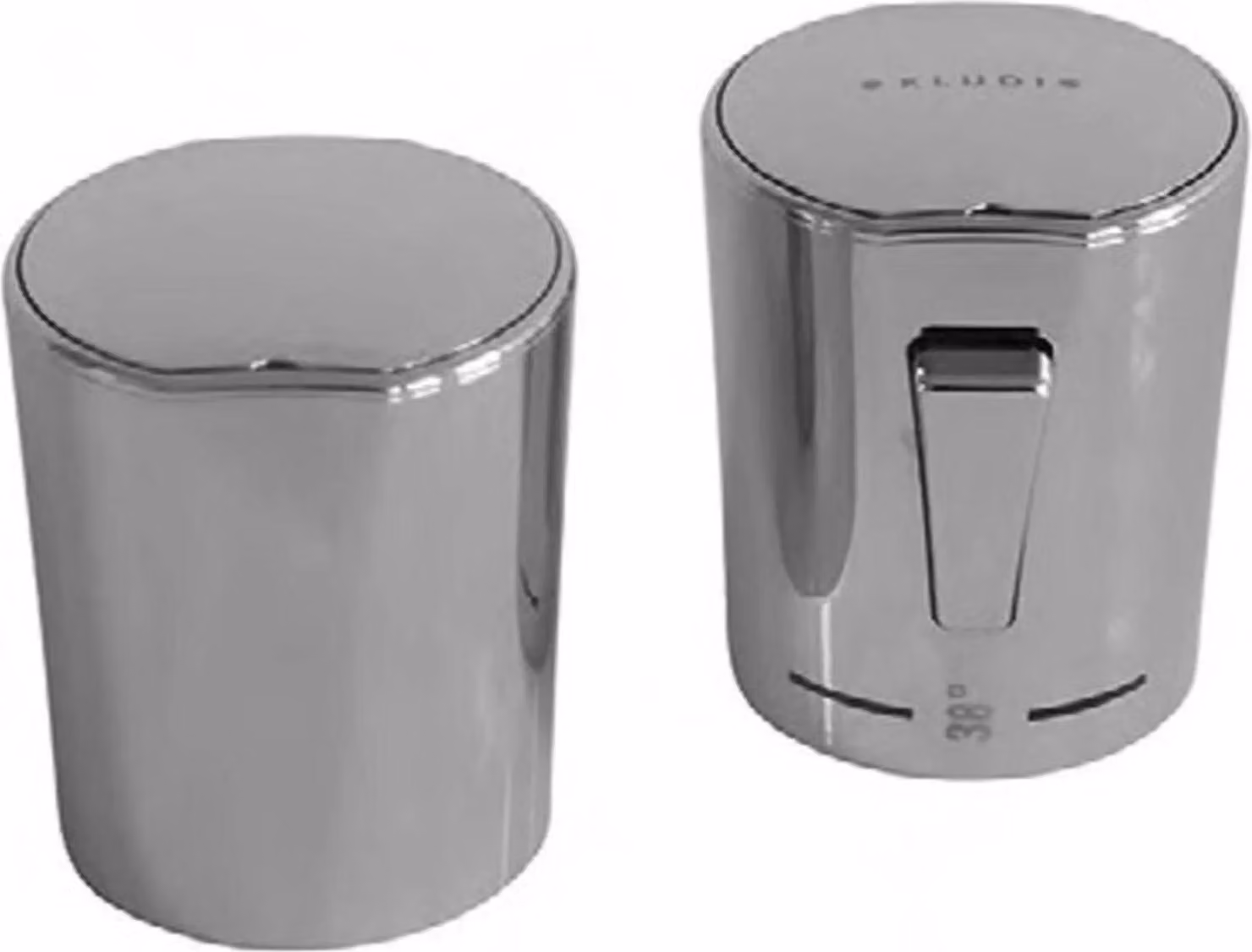 Kludi Set maniglie Ricambio 35100/ 35101 cromato, 1 pz.