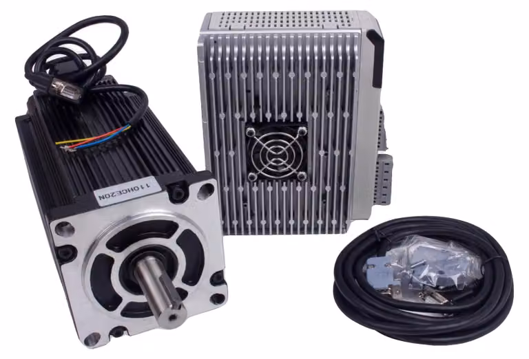 Motore a controllo chiuso, coppia di tenuta 20 N·m, compatibile con fresatrici CNC, kit da 20 N·m