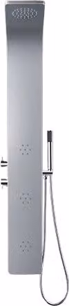 Parete Attrezzata Multifunzione Mod Lissa Dh Alluminio Verniciato