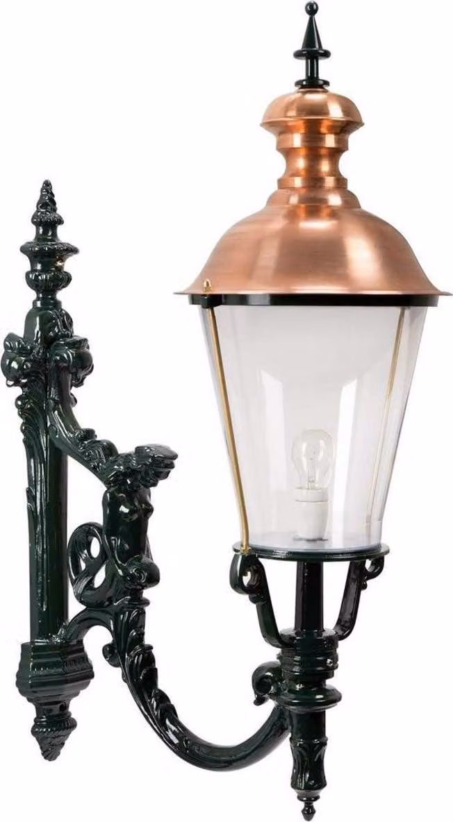 Casa Padrino Lampada da esterno barocca 37 x 62 x H. 104 cm - Vari colori - Lampada da esterno a parete resistente alle intemperie