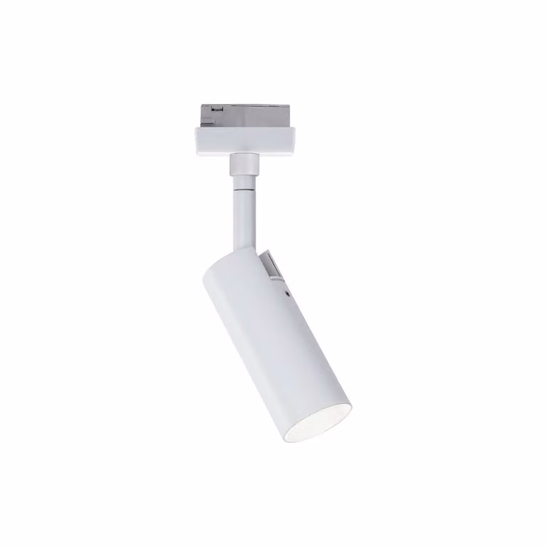 Paulmann URail Tubo faretto dim 4.000K bianco Tubo, dimmerabile, Bianco / Opale, Soggiorno / Sala da pranzo, Metallo, Moderno