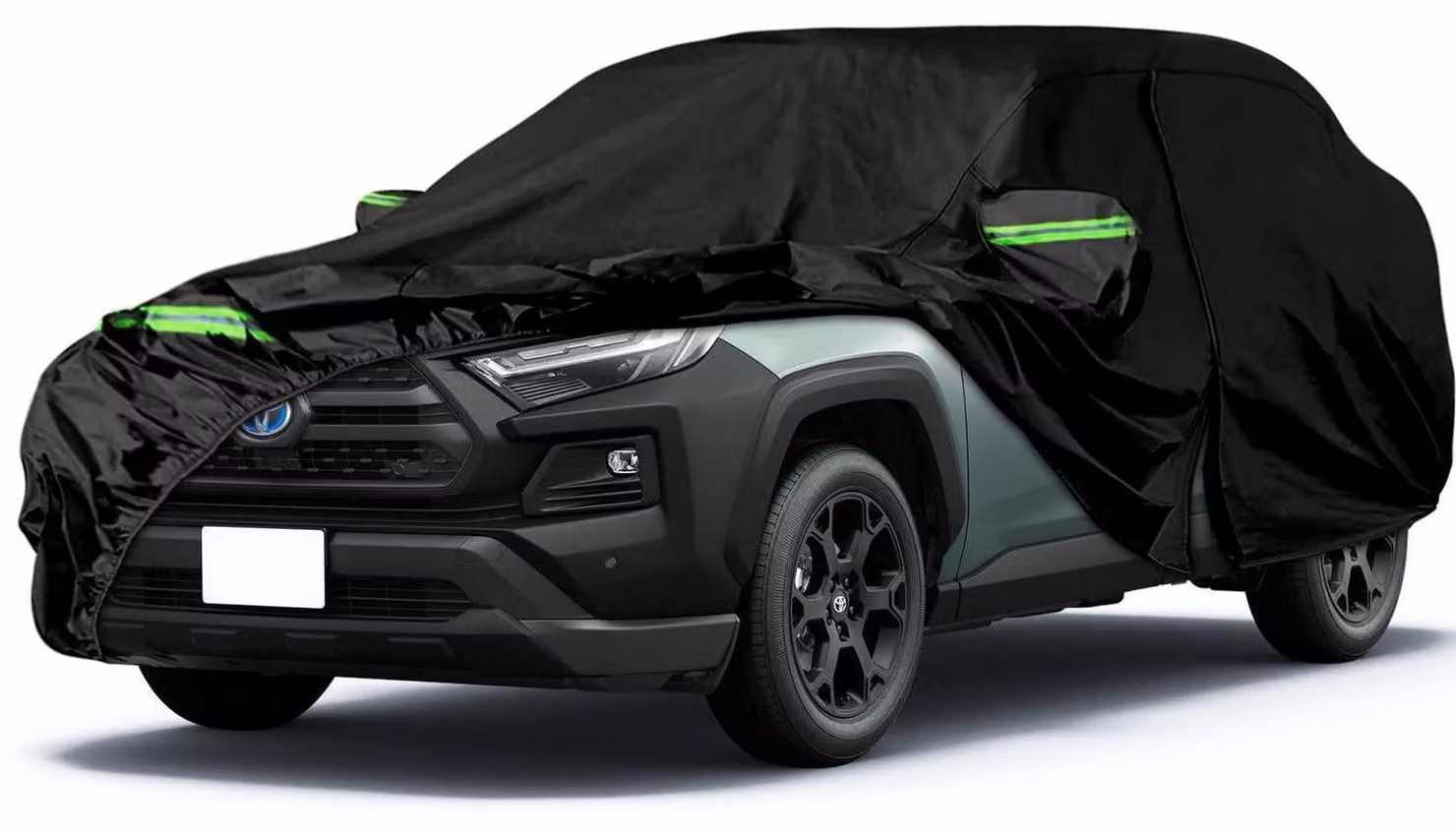 Copertura impermeabile per auto, compatibile con Toyota Rav4 dal 2012 al 2025, telo protettivo per tutte le stagioni, resistente alla polvere e con protezione UV per uso esterno