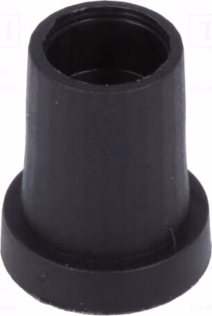 5 manopole rotanti, diametro albero: 6 mm, testa piatta diametro 14x18 mm, colore nero, modello CL17094. Manopole rotanti per radiatori