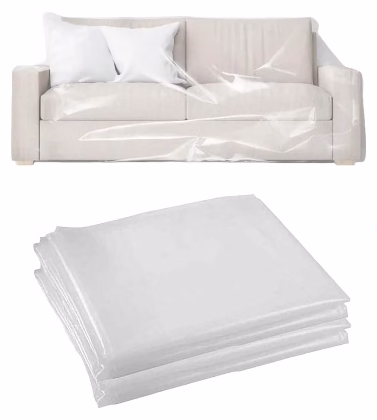 2 coperture trasparenti impermeabili per mobili, dimensioni 2x3 metri