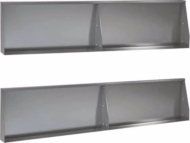 Muro di contenimento 4 pz 100 x 12 x 30 cm Acciaio zincato 3449035