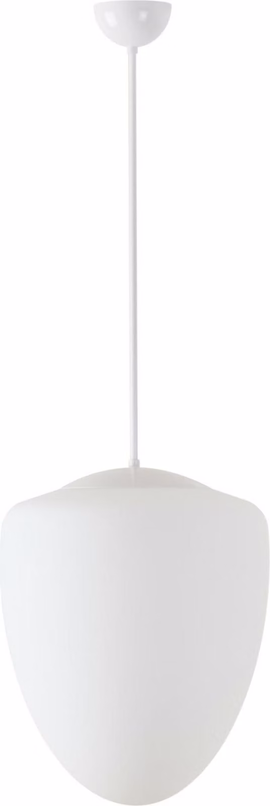 OSMONT AST42233 ASTRA P apparecchio a sospensione in vetro bianco IP40 40W E27