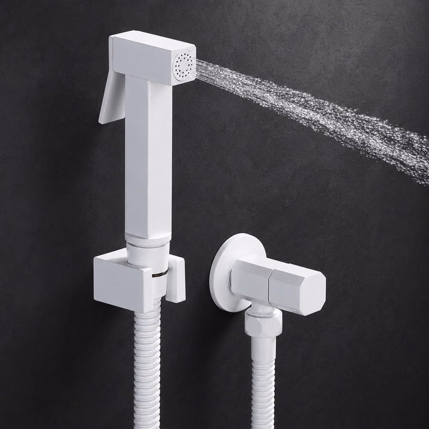 Elzusha - Kit doccia intima per bidet, per l'igiene personale
