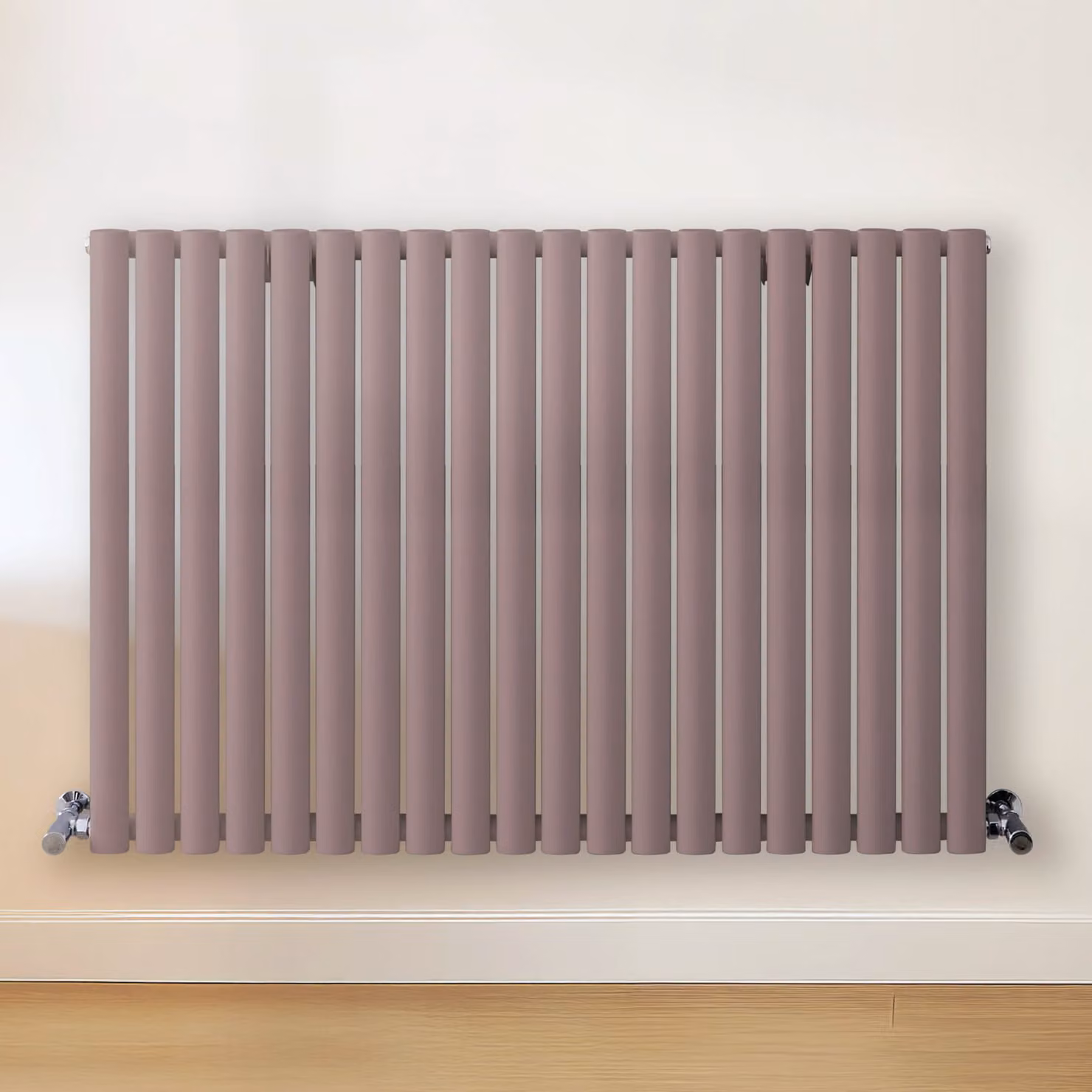 Radiatore di Design Orizzontale Viola (Dahlia Viola) - 800mm x 1180mm - Pannello Doppio  - Revive