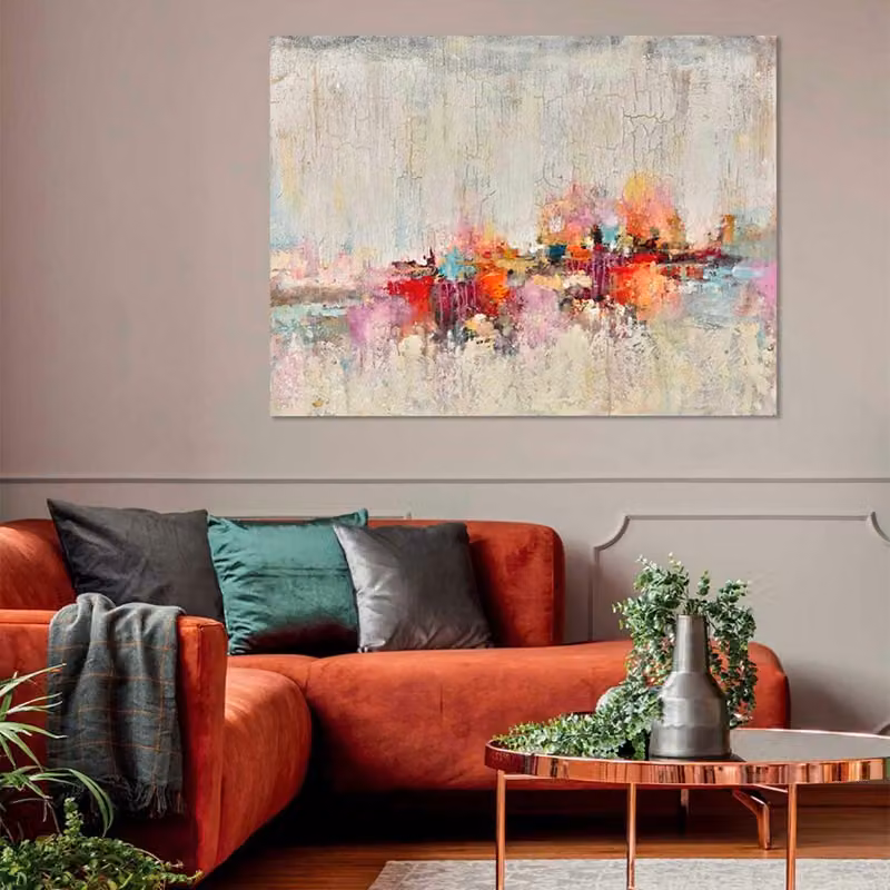 Quadro Orizzonte di colori Agave Quadri