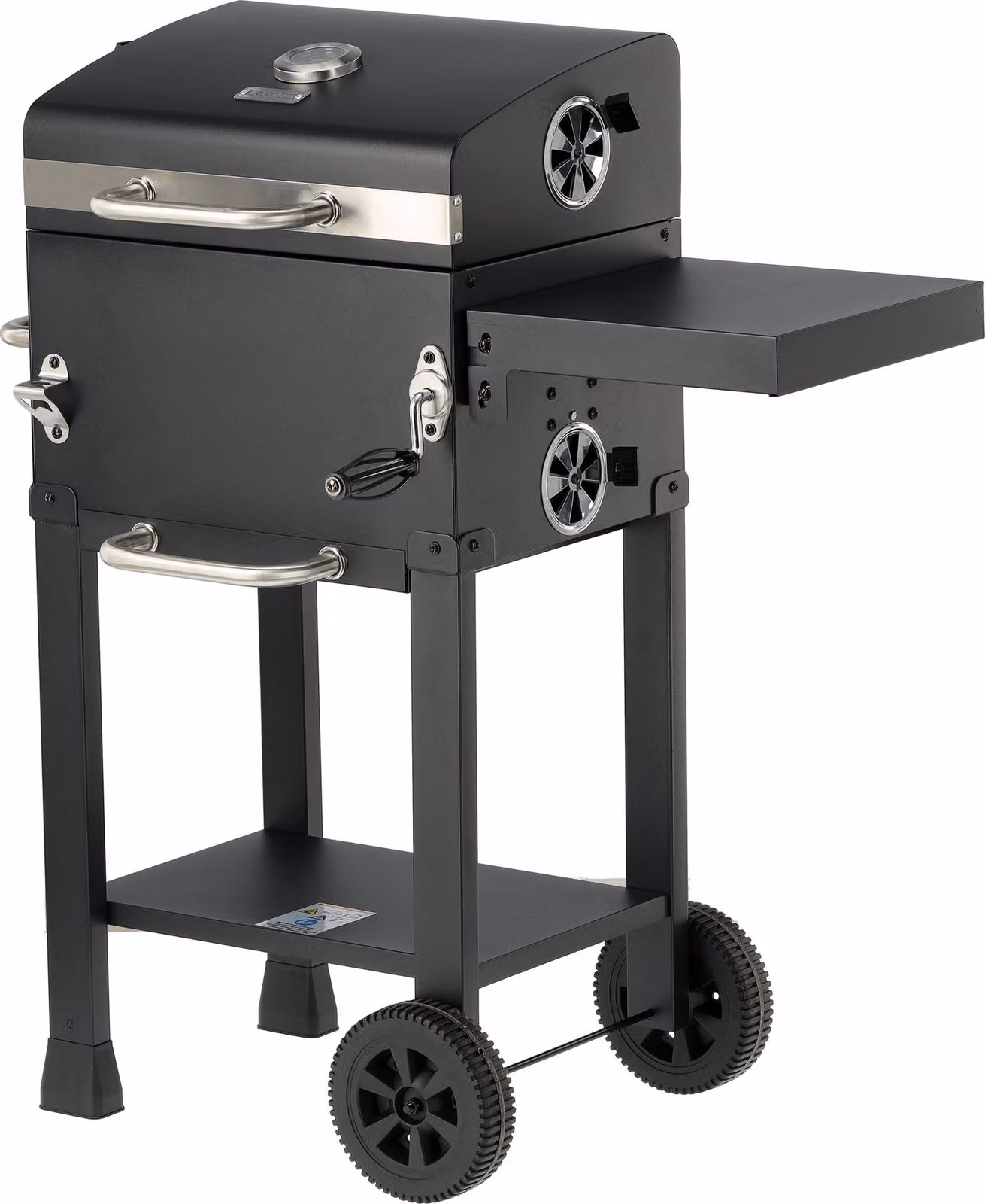 Barbecue A Carbone Deluxe, Griglia 39,5 X 29,5 Cm