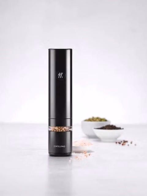 Molinello elettrico ricaricabile per uso in cucina