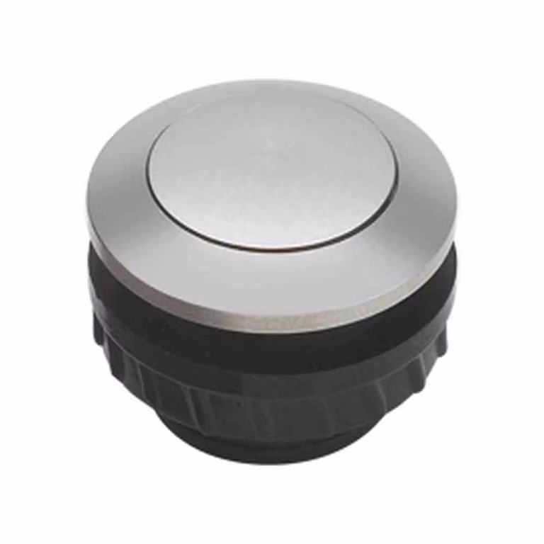 Pulsante a campana Grothe, 1-gang 62002 Alluminio 24 V/1,5 A (62002)